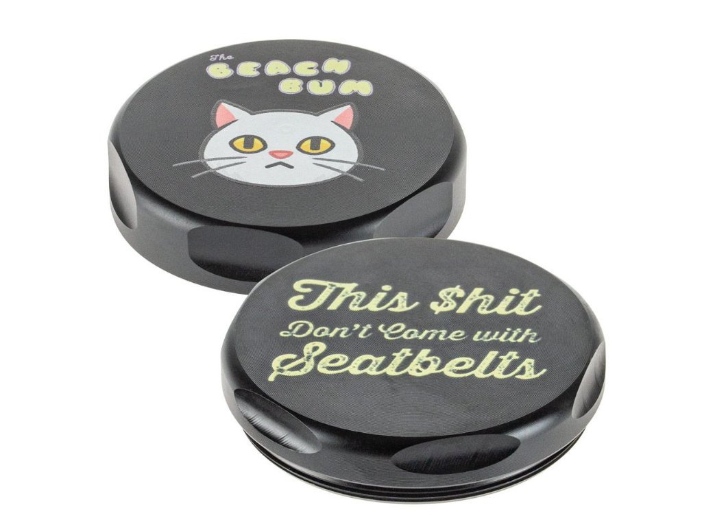 Beach Bum Grinder - Fat Buddha Glass