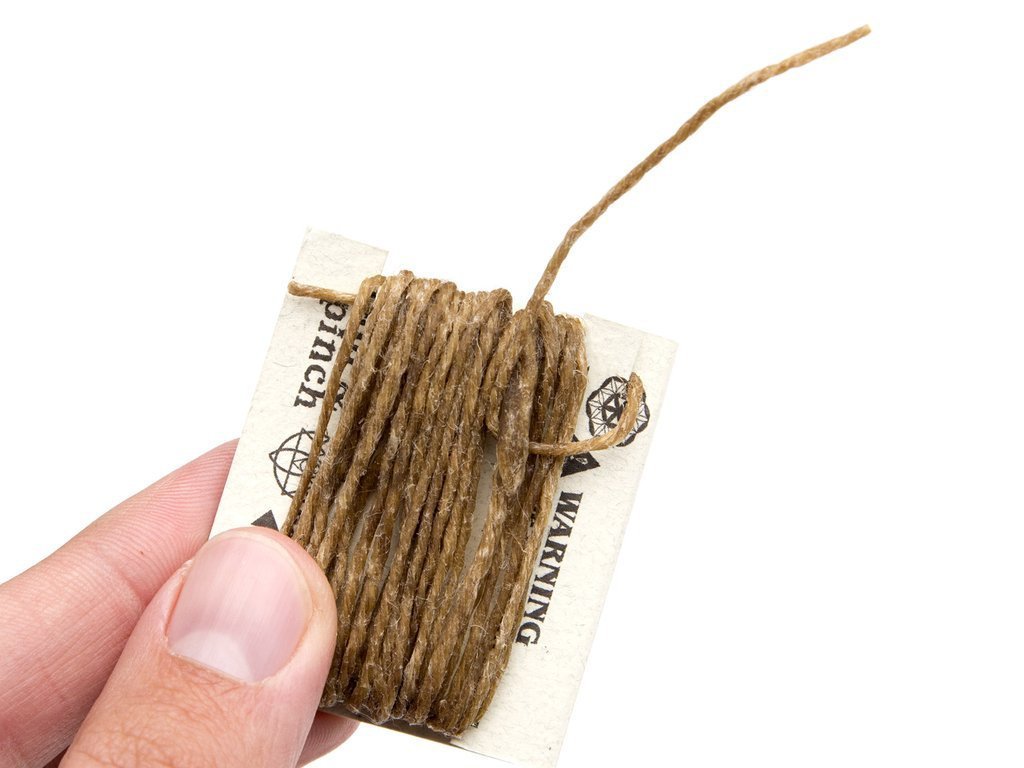 Bee Line Organic Hemp Wick 5 Pack Fat Buddha Glass