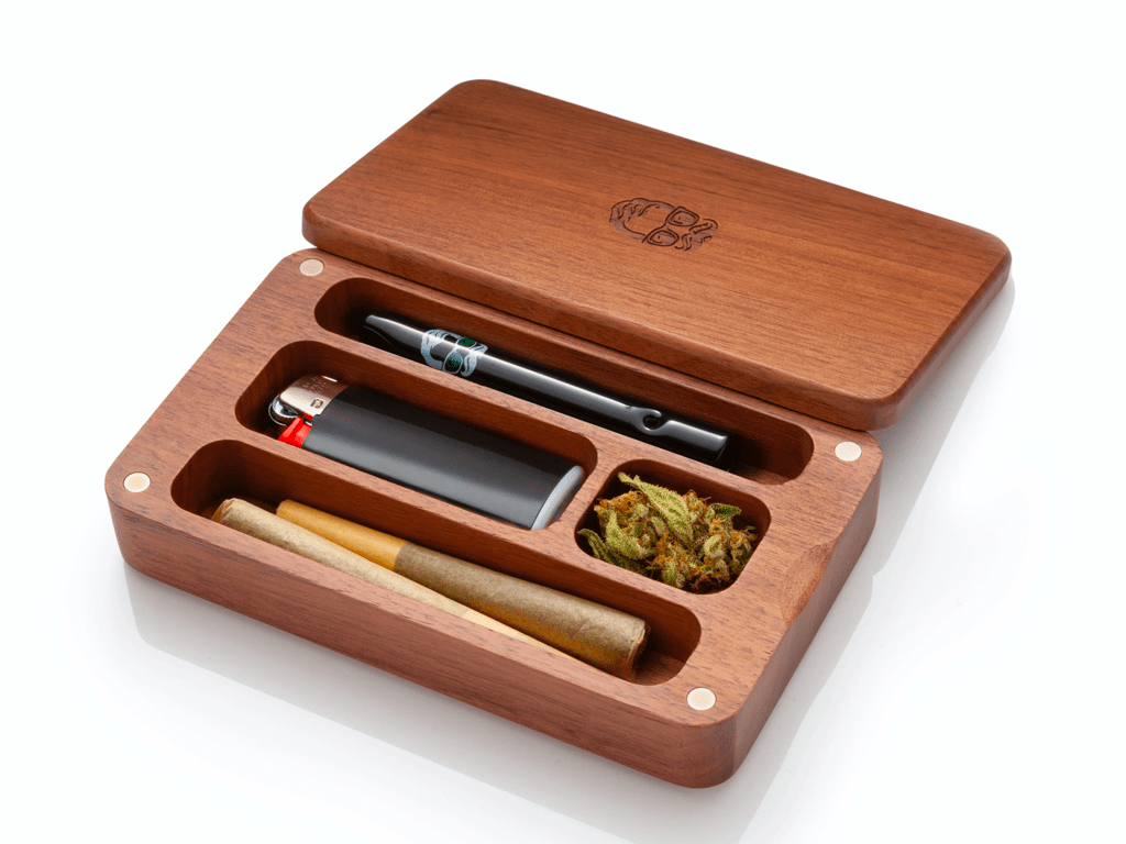 Heady Dad Accessories Black Oakleaf Mini Case