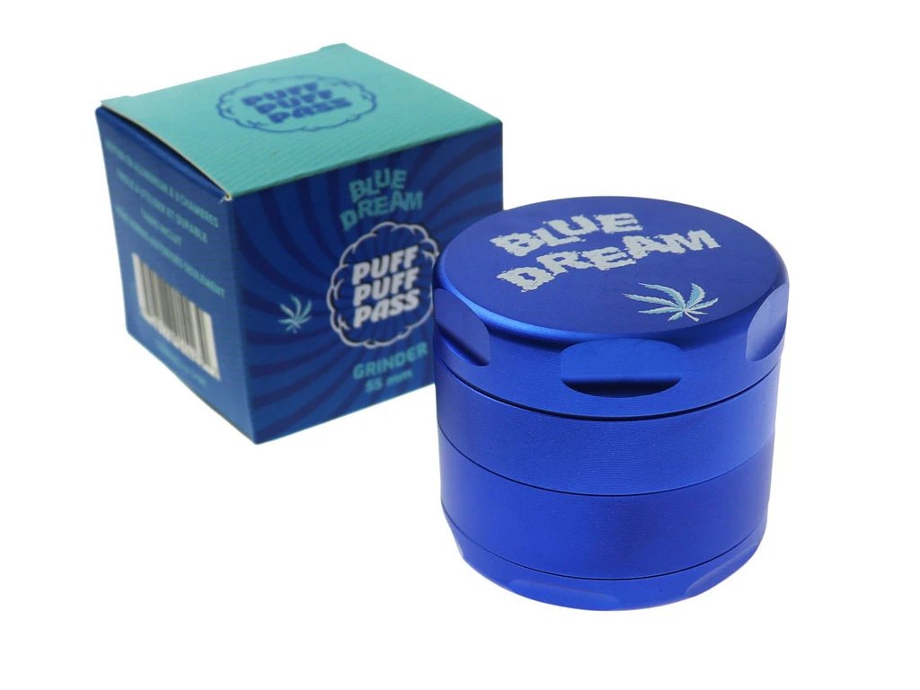 Blue Dream Grinder Fat Buddha Glass