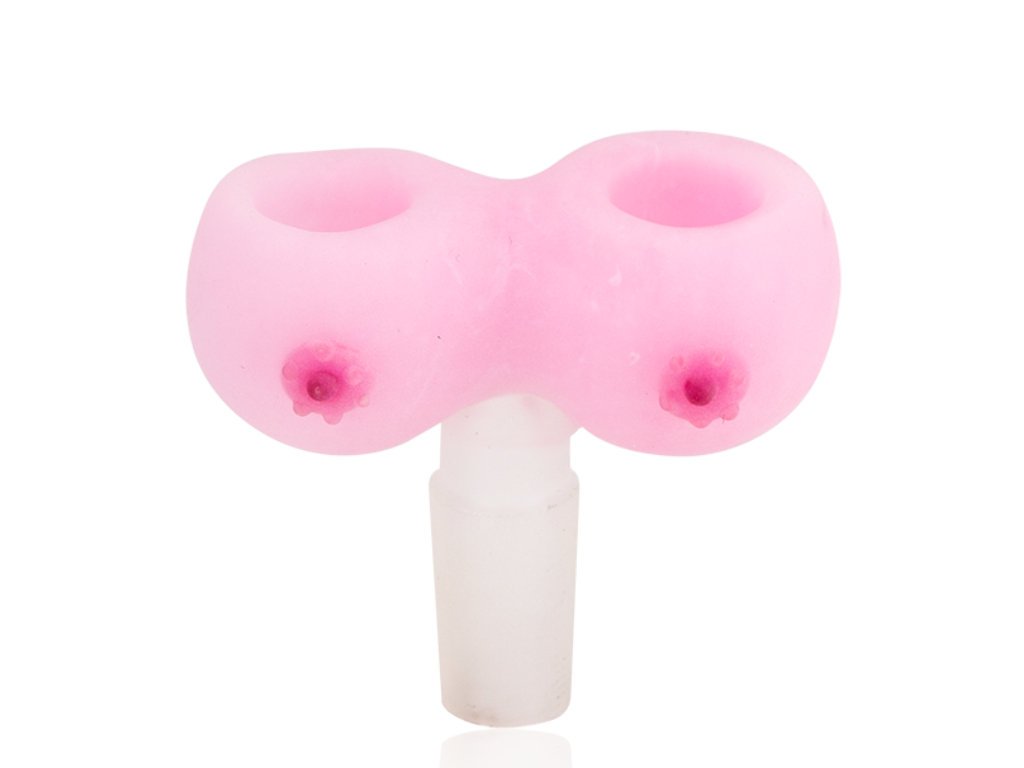 Boobies Bowl Fat Buddha Glass