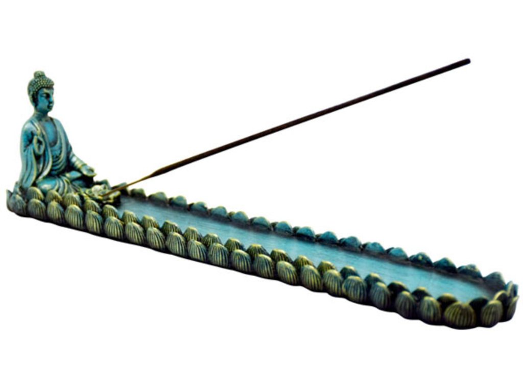 Buddha Incense Hloder Fujima Fat Buddha Glass