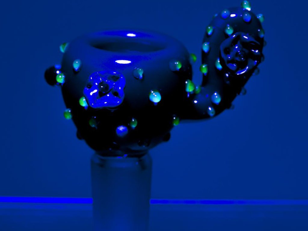 Cactus Bowl Fat Buddha Glass