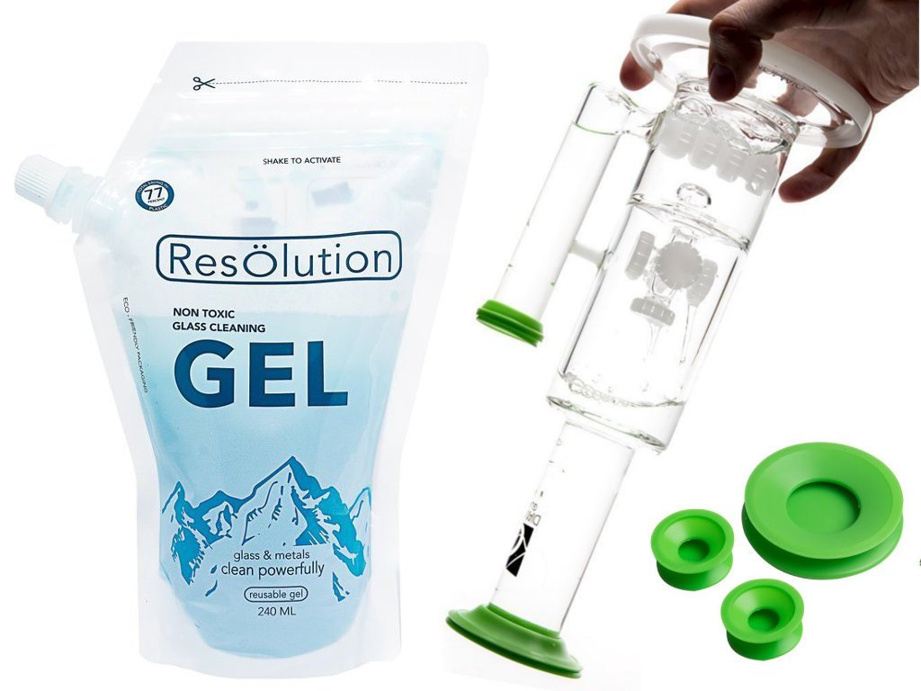 Clean Bong Bundle Fat Buddha Glass