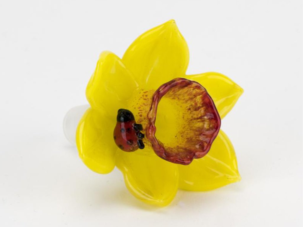 Daffodil Bowl Fat Buddha Glass