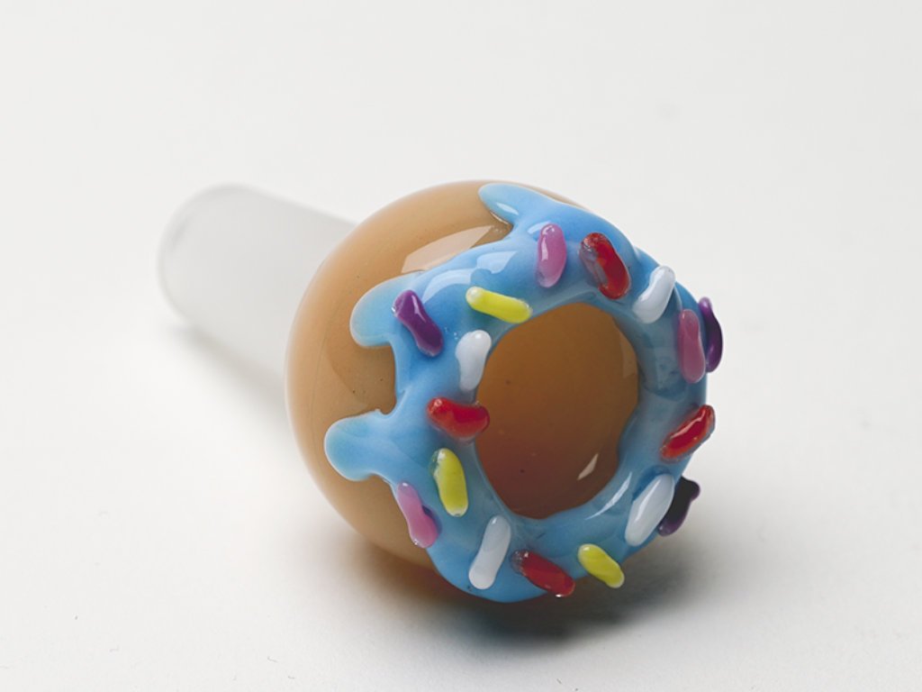 Donut Bowl Fat Buddha Glass