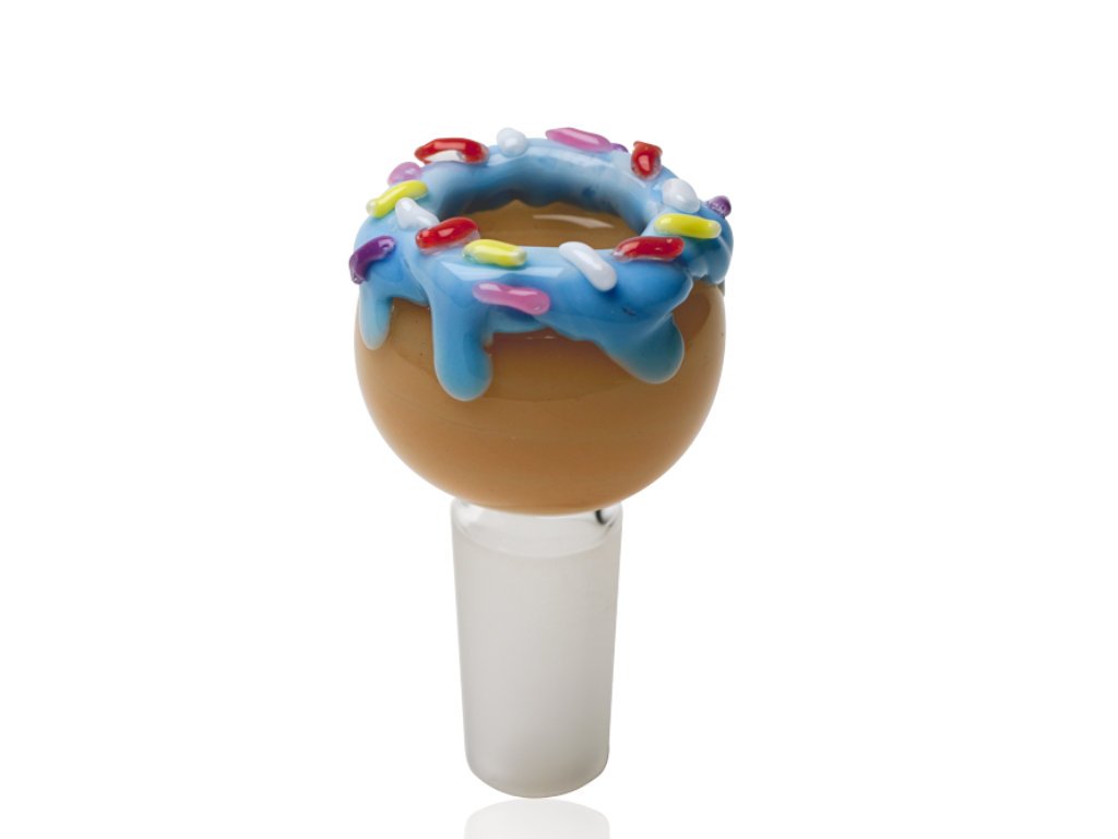 Donut Bowl Fat Buddha Glass