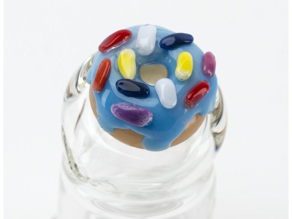 Donut Bubble Cap Fat Buddha Glass