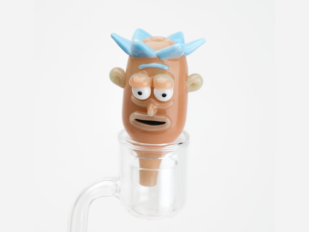 Dickly Bubble Carb Cap Fat Buddha Glass