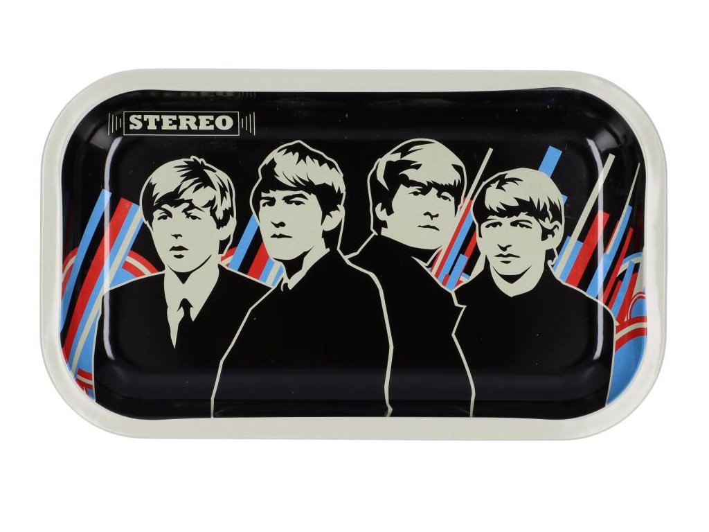 Fab 4 Rolling Tray Fat Buddha Glass