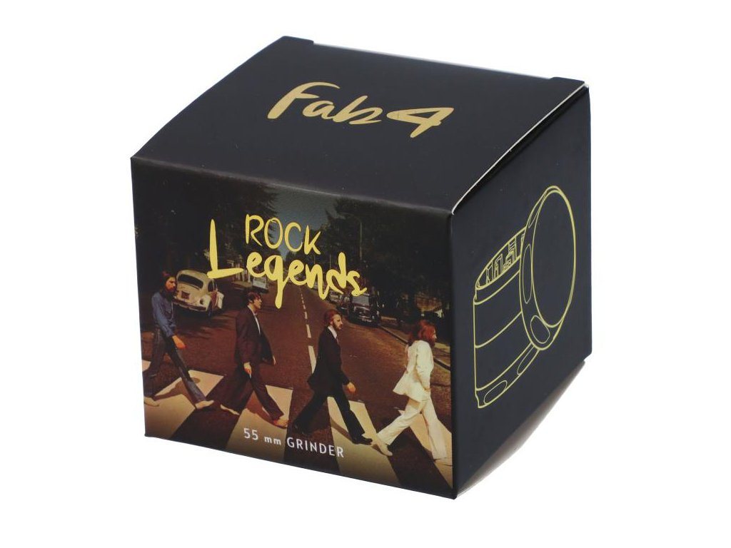 Fab 4 Abbey Road Grinder Fat Buddha Glass