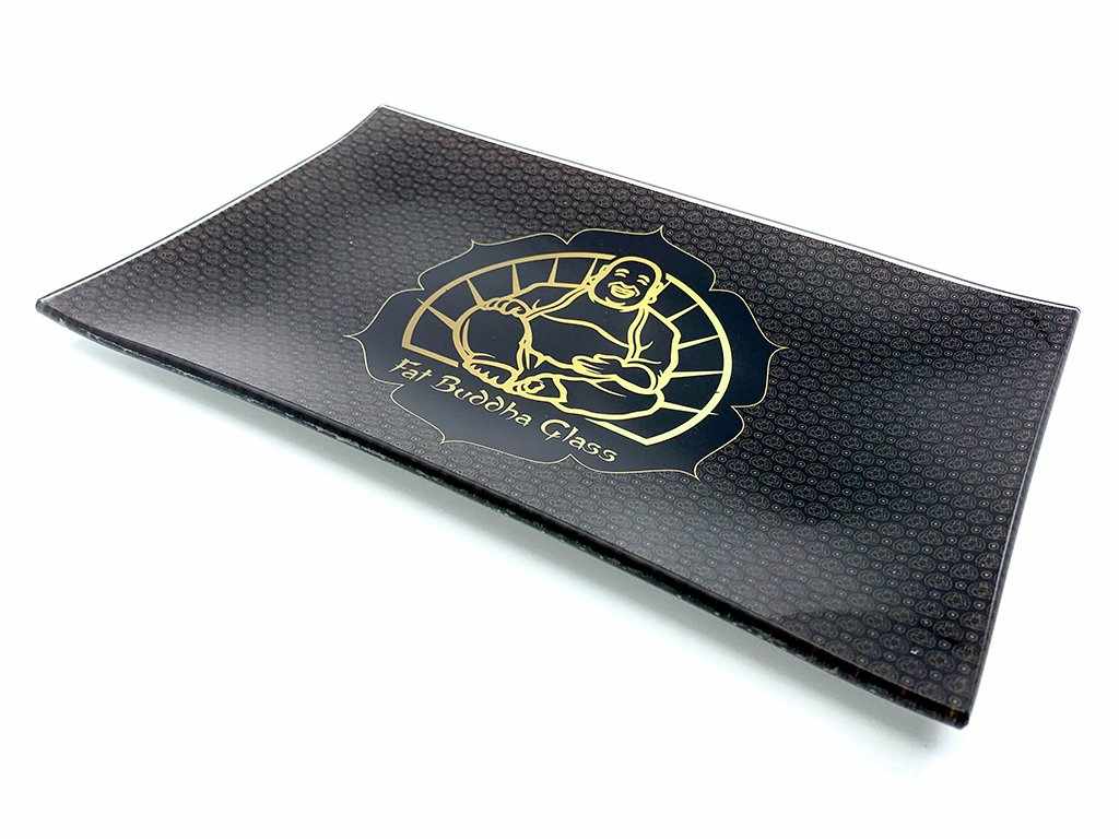 Fat Buddha Glass Accessories Glass Rolling Tray