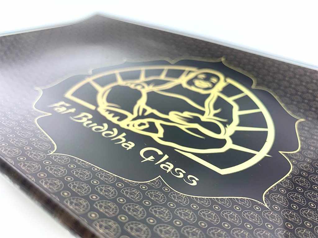 Fat Buddha Glass Accessories Glass Rolling Tray