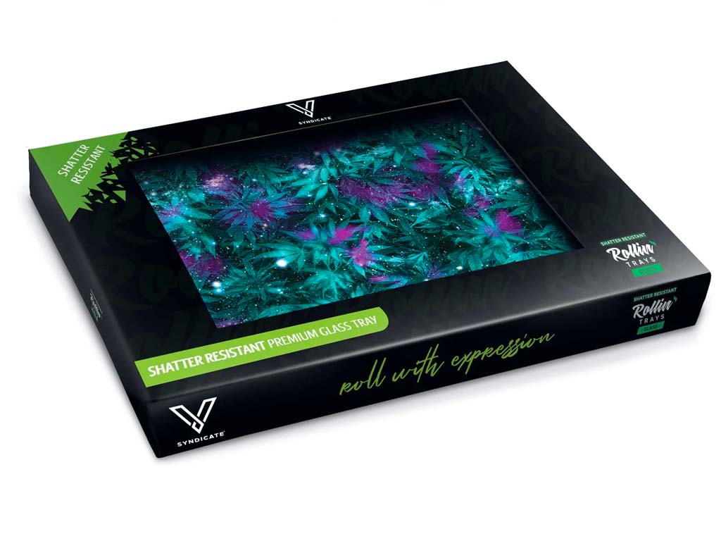 V Syndicate Accessories Glass Tray Cosmic Chronic