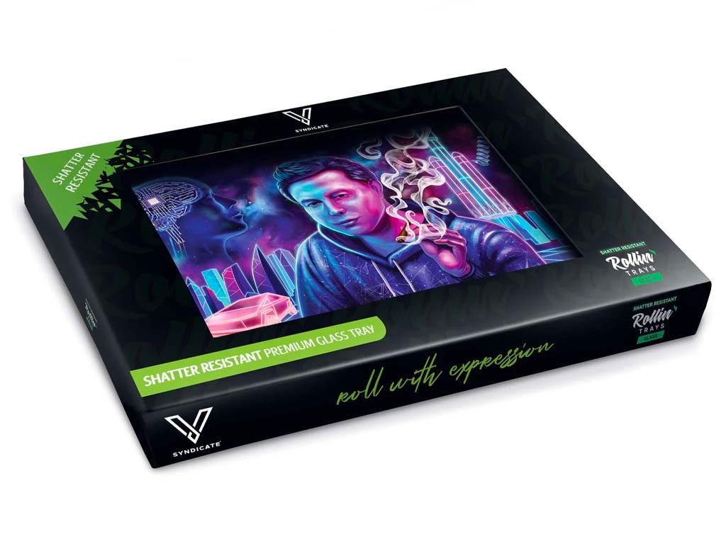 V Syndicate Accessories Glass Tray Space Xhale