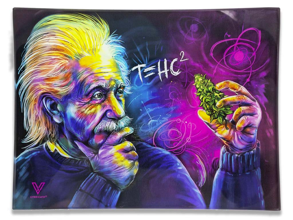 T=HC2 Glass Tray Fat Buddha Glass