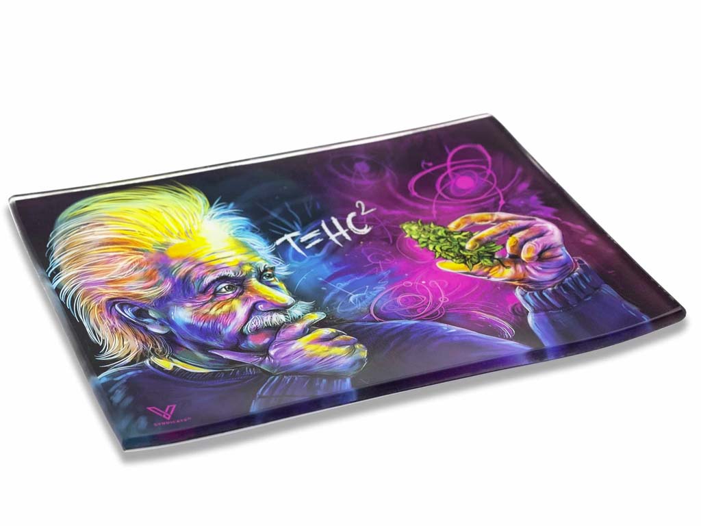 T=HC2 Glass Tray Fat Buddha Glass