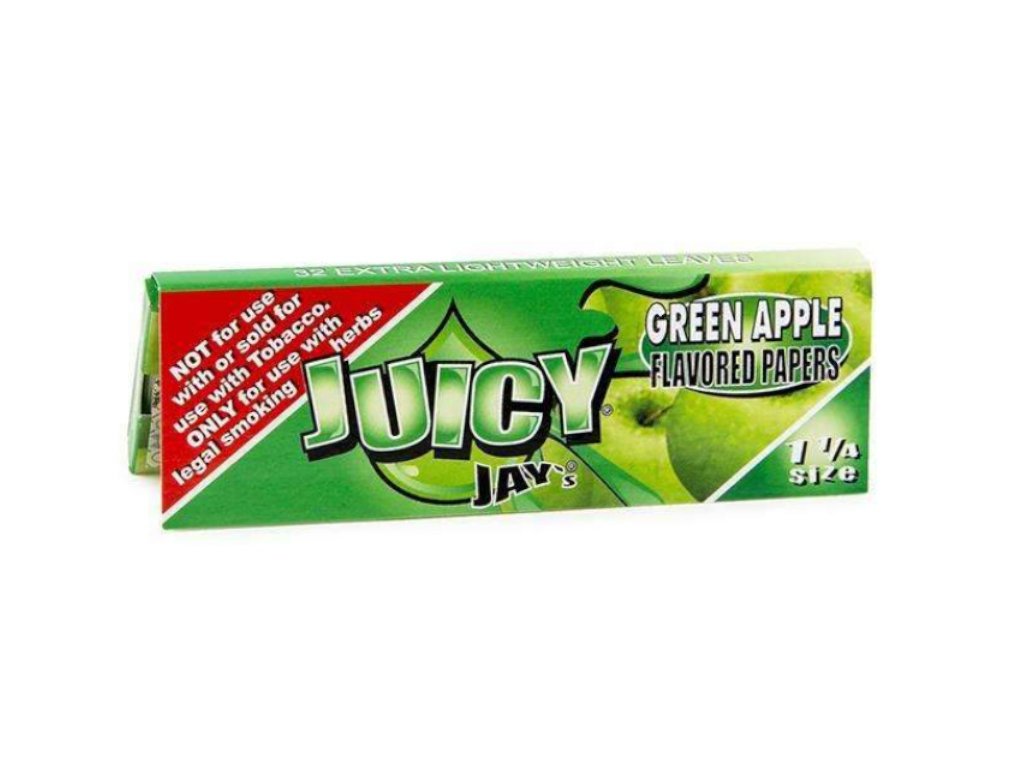 Juicy Jays Accessories Green Apple Rolling Papers