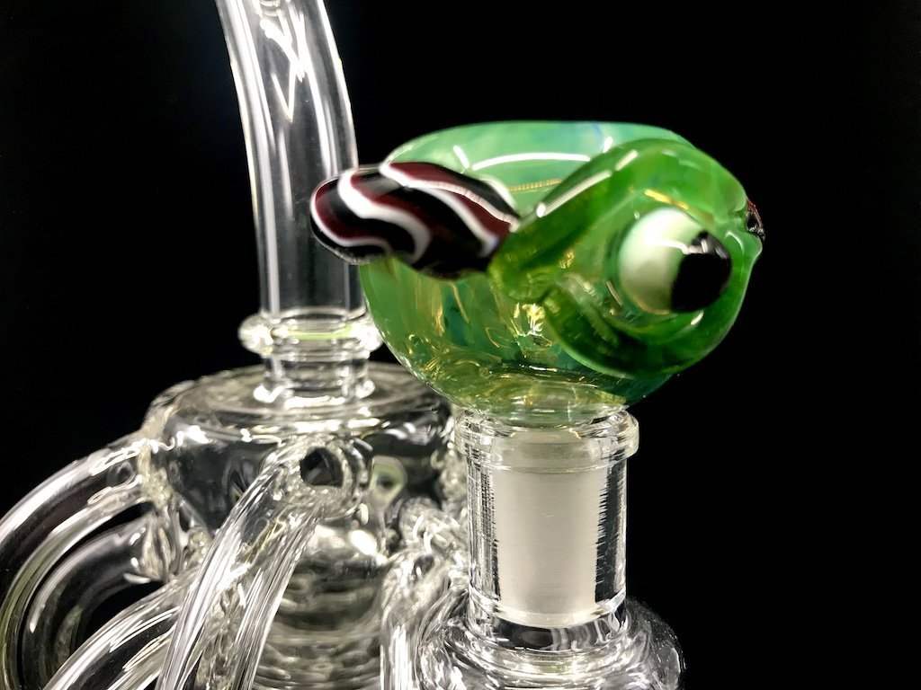 Fat Buddha Glass Accessories Green Eye Bowl