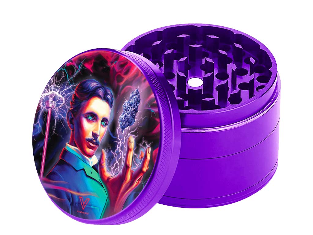 High Voltage Grinder Fat Buddha Glass