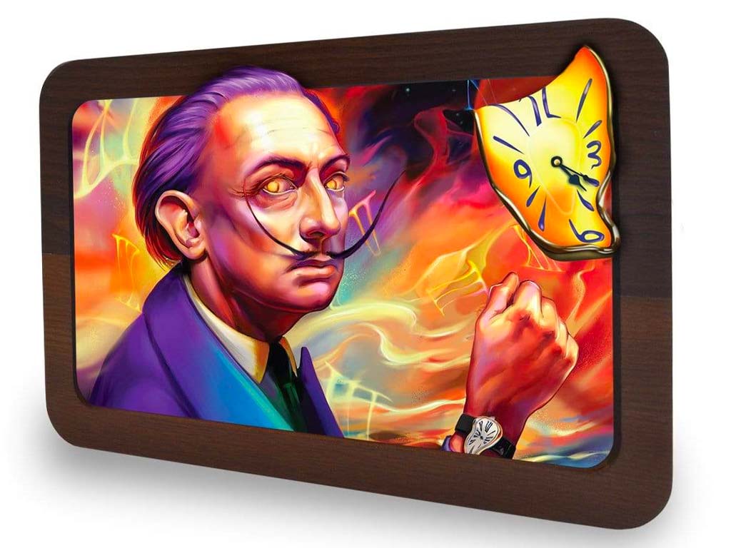 3D Dalirious Tray Fat Buddha Glass