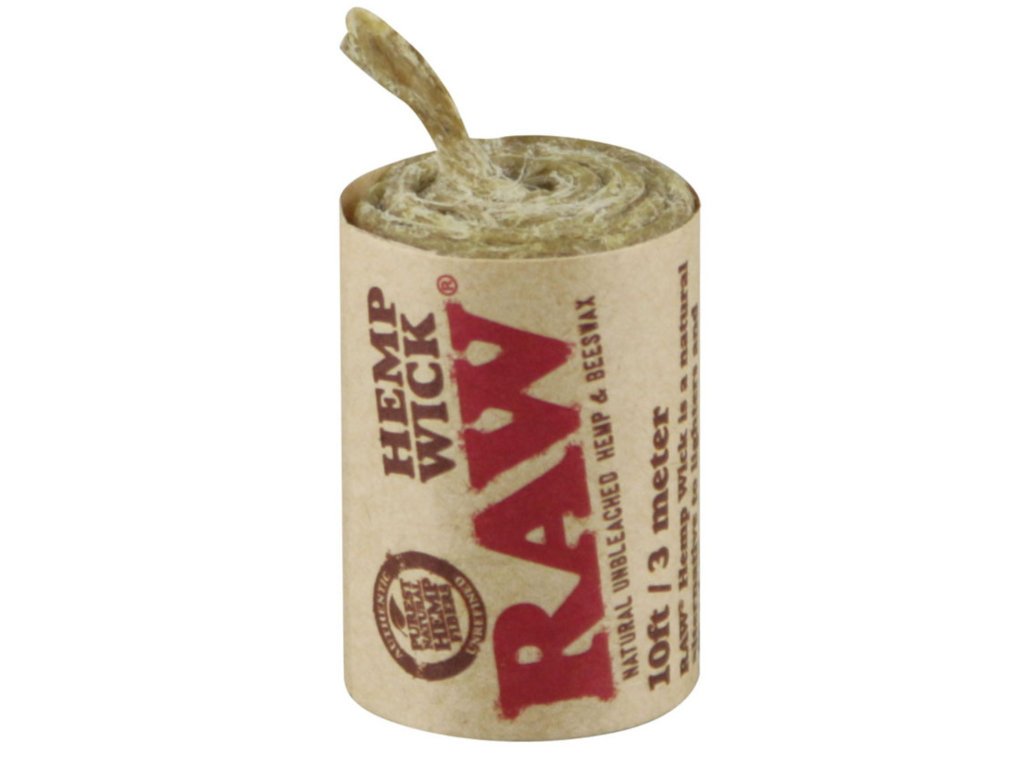 Hemp Wick Spool Raw Fat Buddha Glass