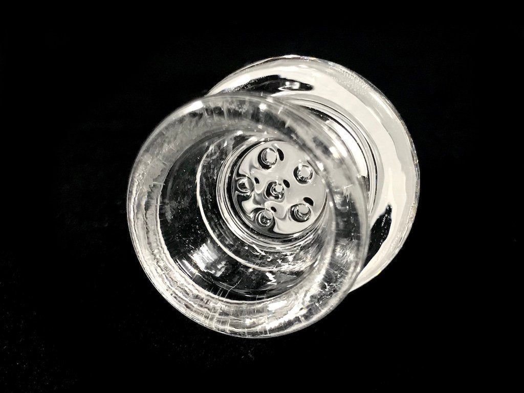 Honey Comb Cone Bowl Fat Buddha Glass