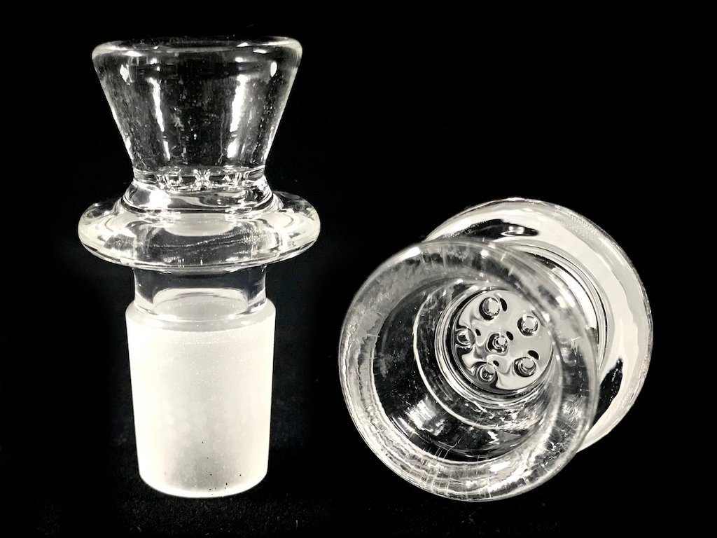 Fat Buddha Glass Accessories Honeycomb Cone Bowl