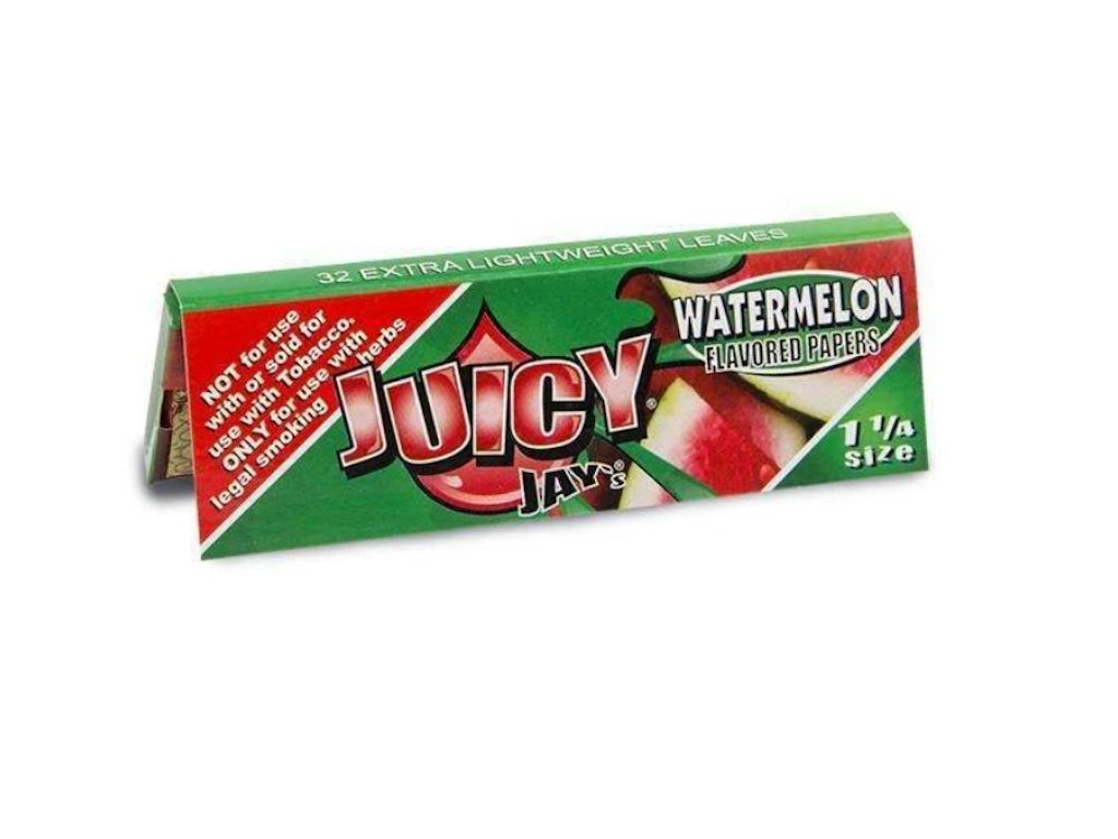 Juicy Jays Watermelon Papers Fat Buddha Glass