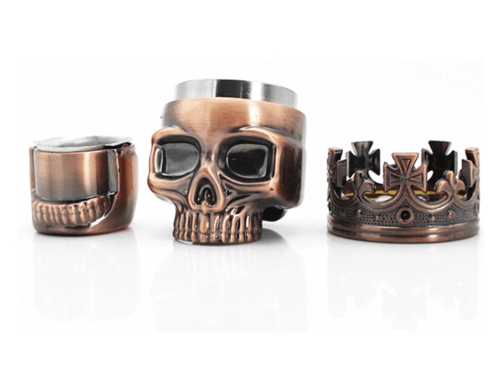 Fat Buddha Glass Accessories King Skull Grinder