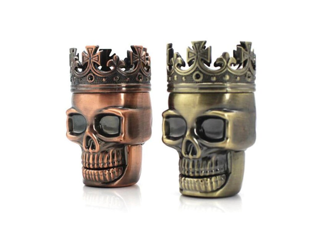 Fat Buddha Glass Accessories King Skull Grinder