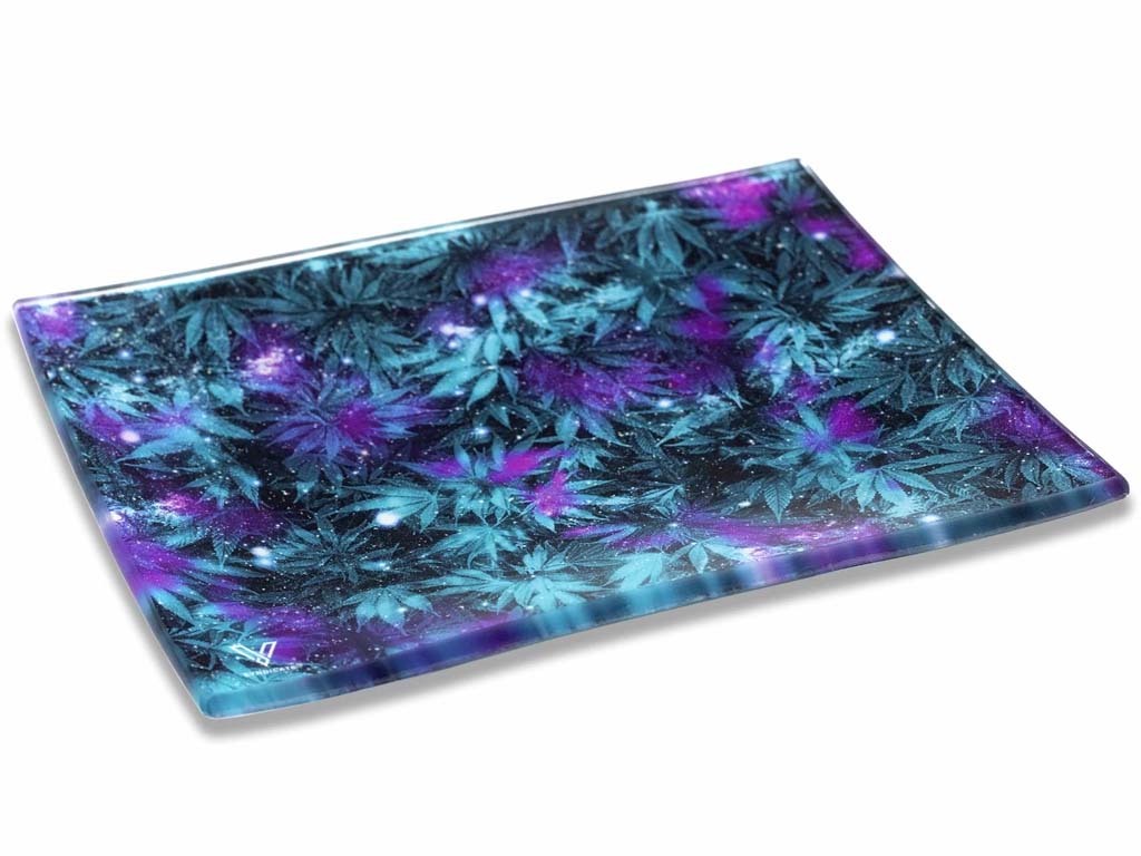 V Syndicate Accessories Medium Glass Tray Cosmic Chronic