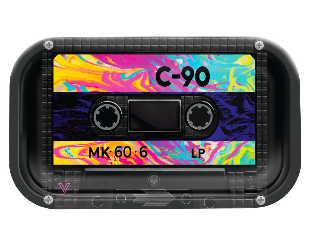 Medium Metal Tray Cassette Fat Buddha Glass