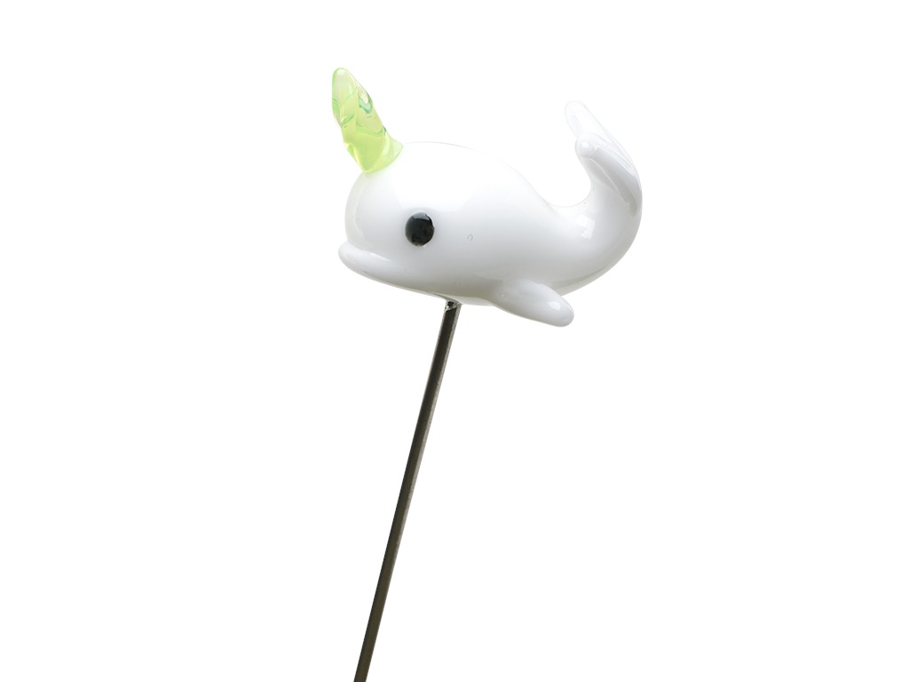 Narwhal Poker Fat Buddha Glass