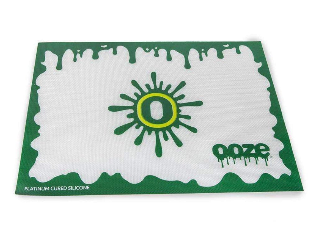 Ooze Silicone Dab Mat – BLACK – 10 x 8 - Groundworks