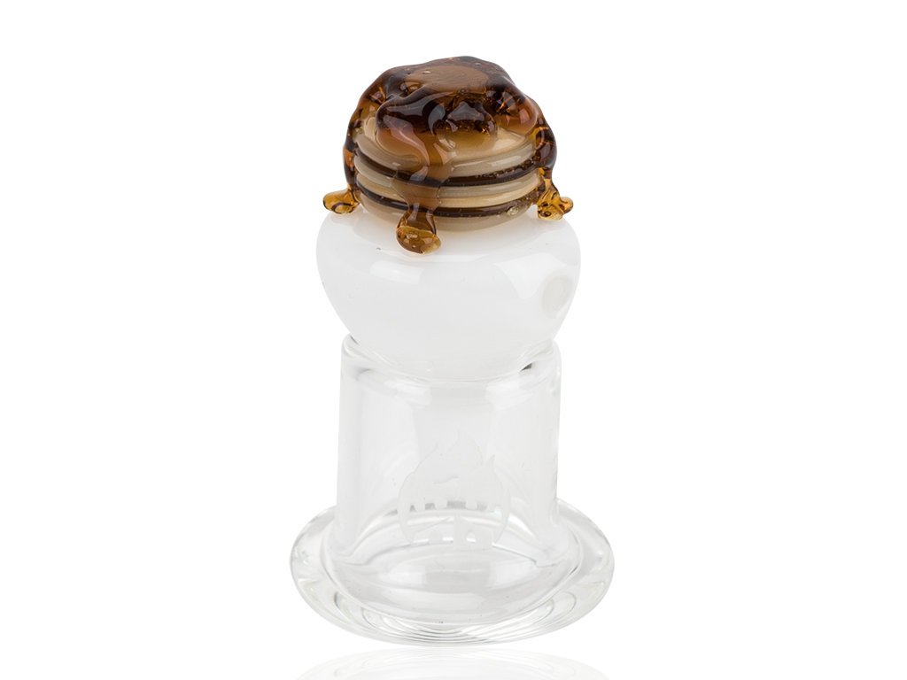 Pancake Bubble Cap Fat Buddha Glass