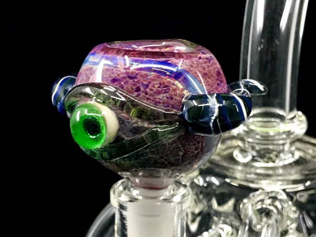 Fat Buddha Glass Accessories Purple Eye Bowl