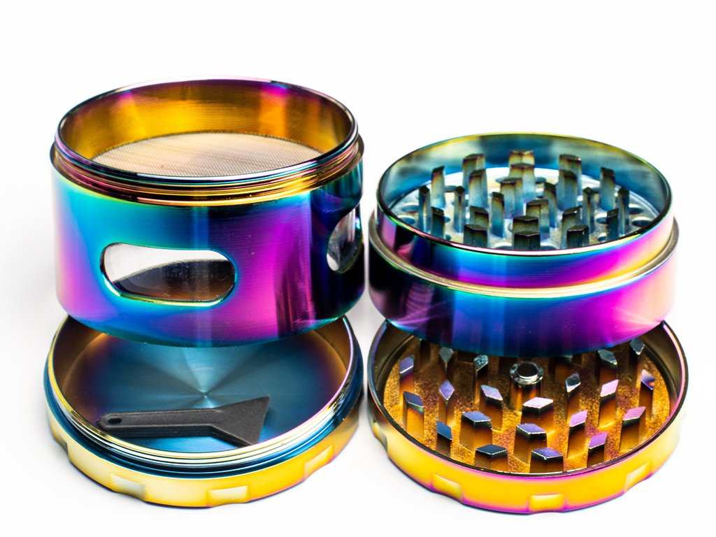 Fat Buddha Glass Accessories Rainbow Grinder