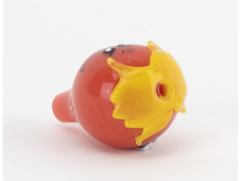 Empire Glassworks Accessories Red Twins Bubble Carb Cap