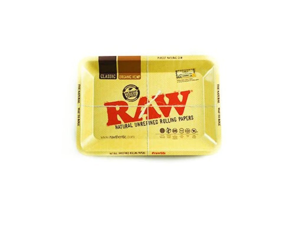 Raw High Sided Rolling Tray