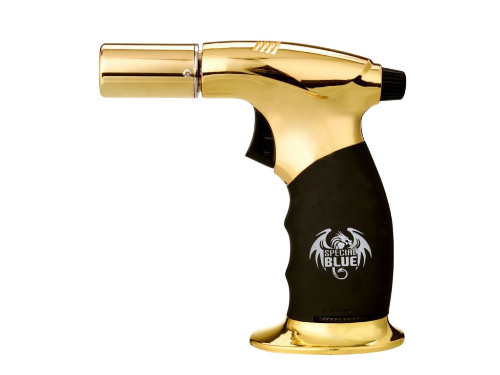 Special Blur Diablo Gold Torch Fat Buddha Glass