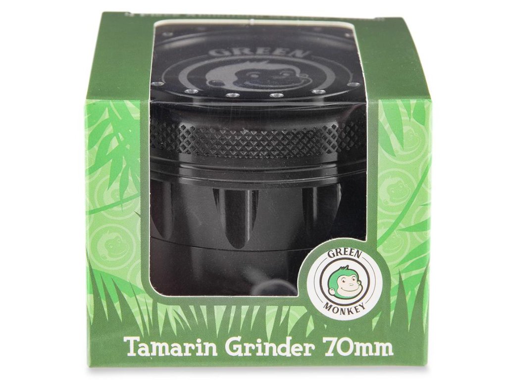 Tamarin Grinder Green Monkey Fat Buddha Glass
