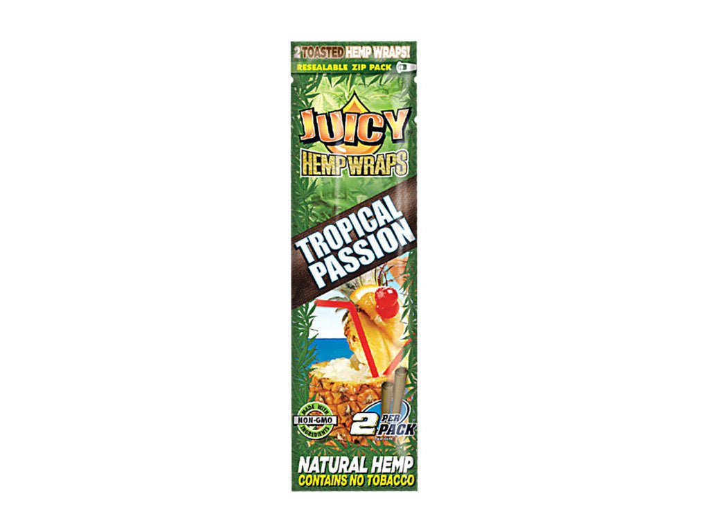 True Hemp Accessories Tropical Passion Hemp Wrap 3 pack