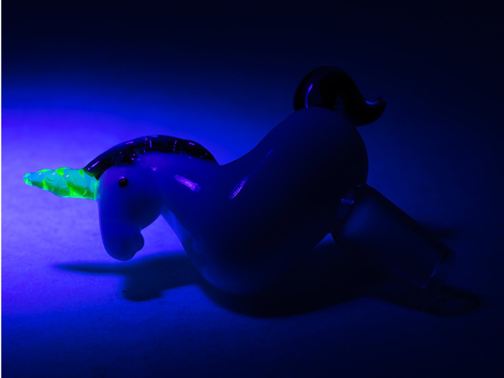 UV Unicorn Bowl Fat Buddha Glass