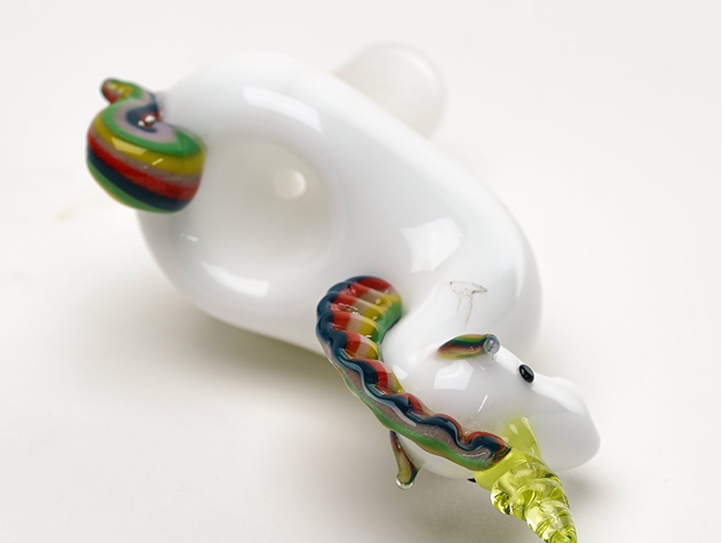 UV Unicorn Bowl Fat Buddha Glass