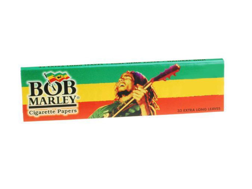 Bob Marley King Size Rolling Papers Fat Buddha Glass