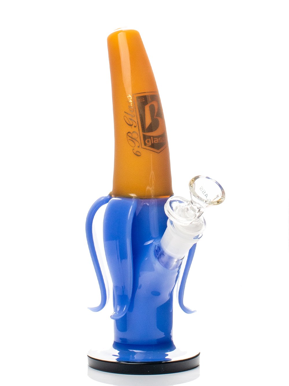 Banana Bong Fat Buddha Glass