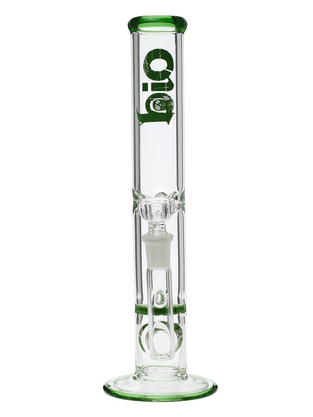 Green BIO Honeycomb Bong Fat Buddha Glass