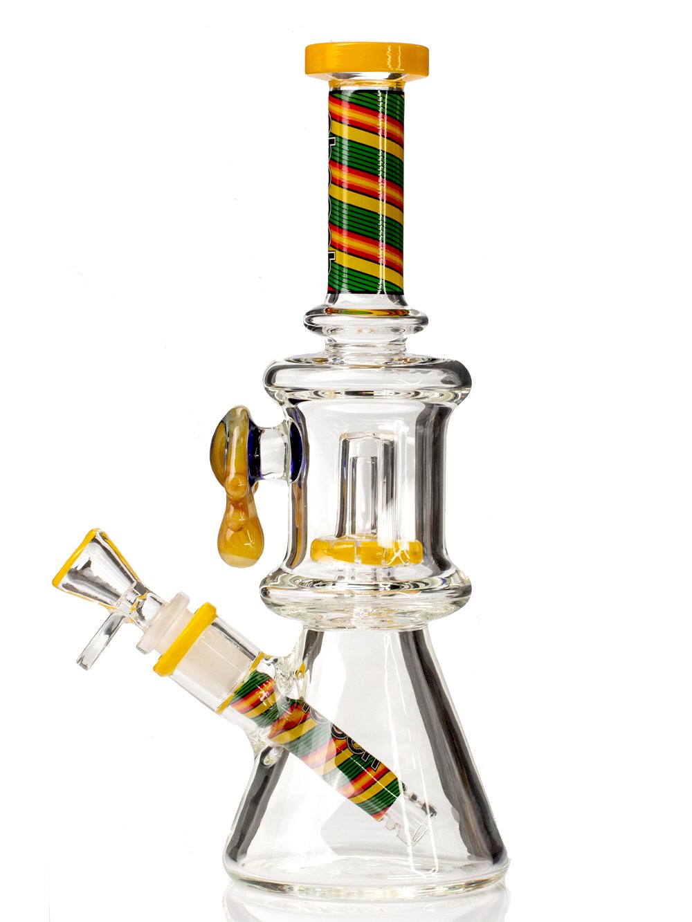 10" Honey Drip Beaker by Cheech