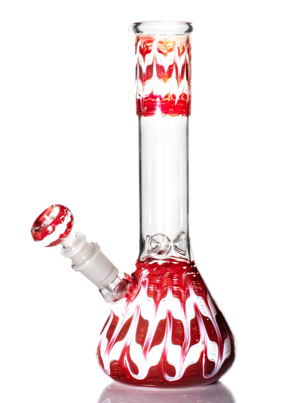 Rake Beaker Bong Fat Buddha Glass
